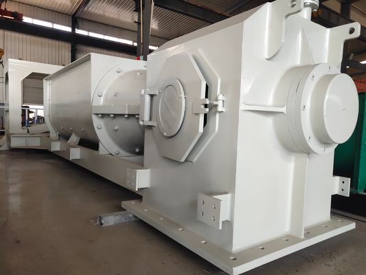 Industrial Continuous Double Shaft Horizontal Mixer