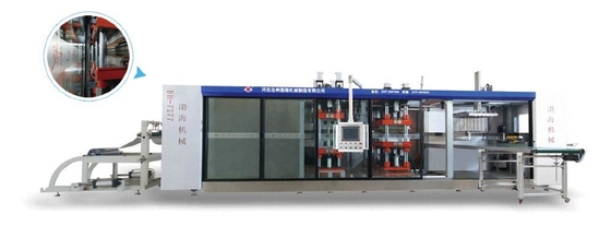 Pet Fruit Box 850mm Blister Forming Machine Fully Automatic Negative Pressure